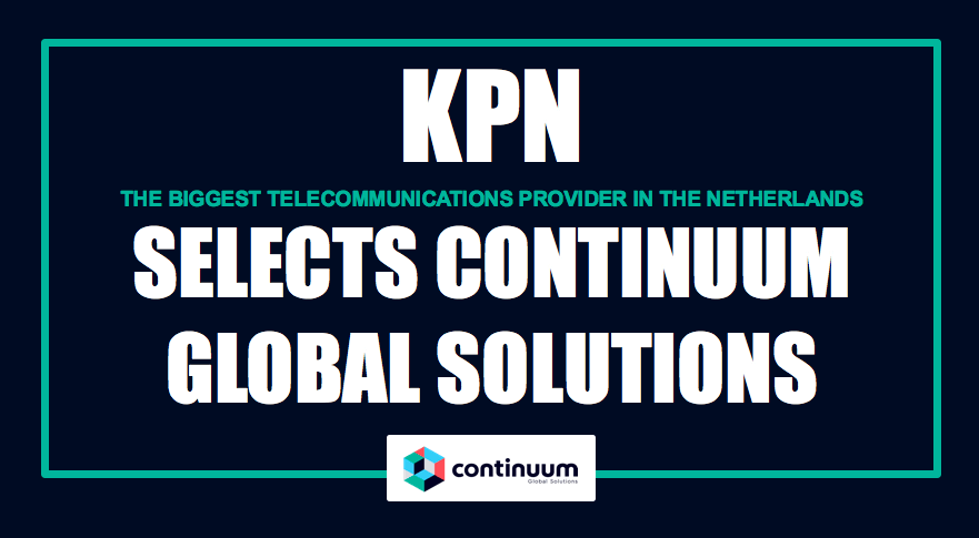KPN Selects Continuum Global Solution - CustomerFirst Buyers'Guide